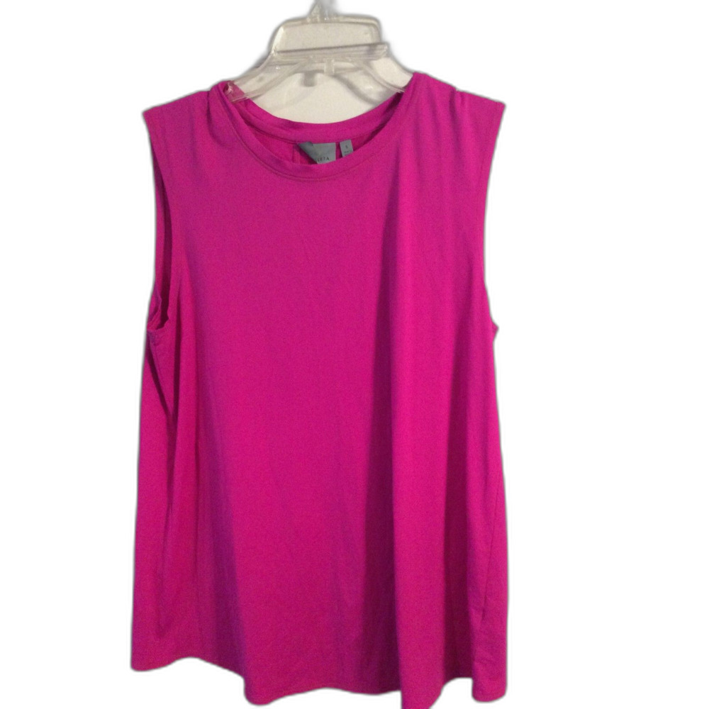 Athleta Small S Dark Pink Open Back Tank Workout